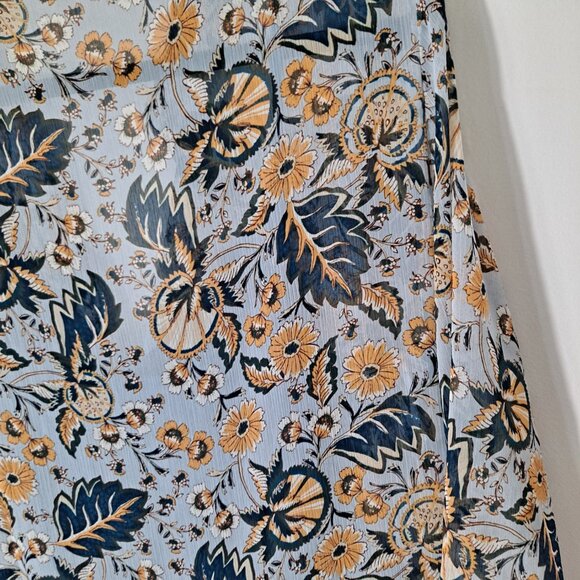 NWOT Roller Rabbit Maribelle Klara Tiered Maxi Dress Floral Boho - Picture 14 of 14